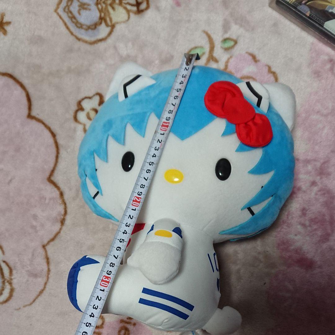 EVANGELION×HELLO KITTY　ぷっくりマスコット ２個セット Evangelion × Hello Kitty 2014 Kaworu Asuka Rei Mini Plush