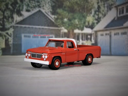 Dodge D100 1961 1962 1963 1964 1965 Longbed Classic American Pickup Truck Red E1 - Picture 8 of 11