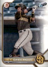 2022 BOWMAN PROSPECT 1ST SAN DIEGO PADRES - EURIBIEL ANGELES #BP-32