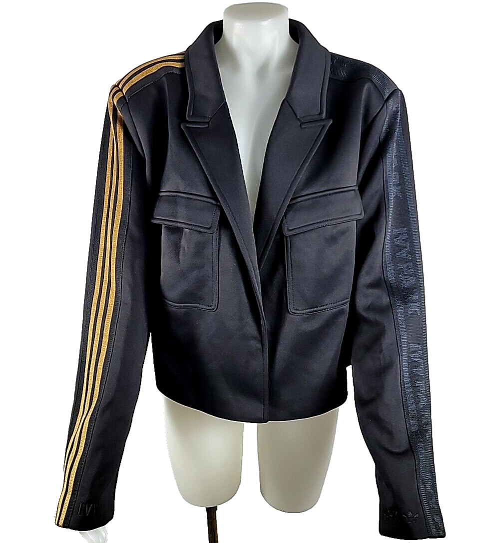 NWT - Adidas x IVY PARK Womens Cropped Black Suit Blazer NWT - Adidas x IVY PARK Womens Cropped Black Suit Blazer