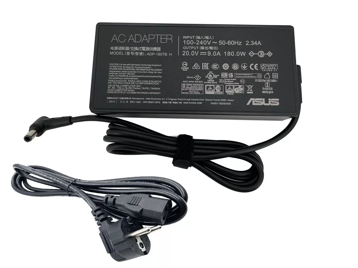 180W AC Adapter Charger For ASUS TUF Gaming F15 FX506HC FX506HC-HN002W PowerCord