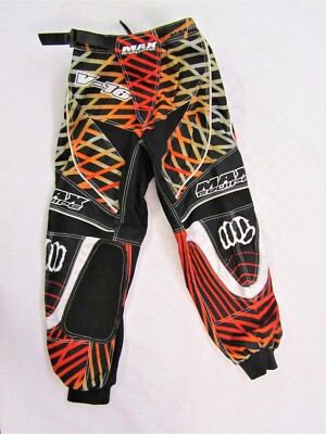 Kinder Motocross Motorrad Hose MAX V16 rot Größe 22'' MX Freizeit Alter 4-5