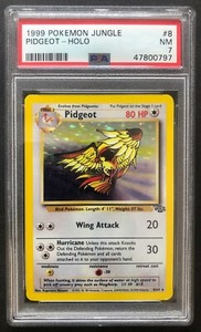 Pidgeot 8/64 Holo Rare Jungle Pokémon TCG