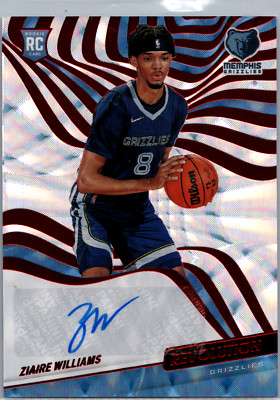 2021 Panini Revolution ZIAIRE WILLIAMS Asia Prizm Auto #RA-ZWL