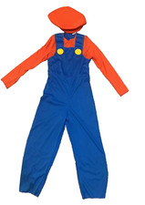 Super Mario - Mario Boy s Costume Size Medium 7/8