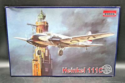 1:72 Roden Heinkel 111C German Bomber Model Kit 009 - New in Open Box