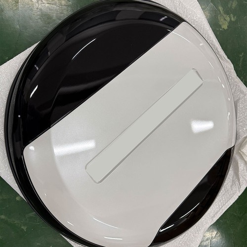 Yulong White Spare Tire Wheel Cover Fits For LR Defender 90 110 130 2020-2025 - Picture 4 of 6