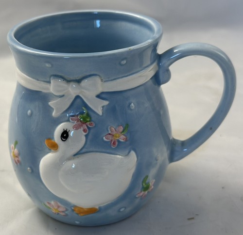 Duck Blue Decorative Mug Vintage - 第 5/17 張圖片