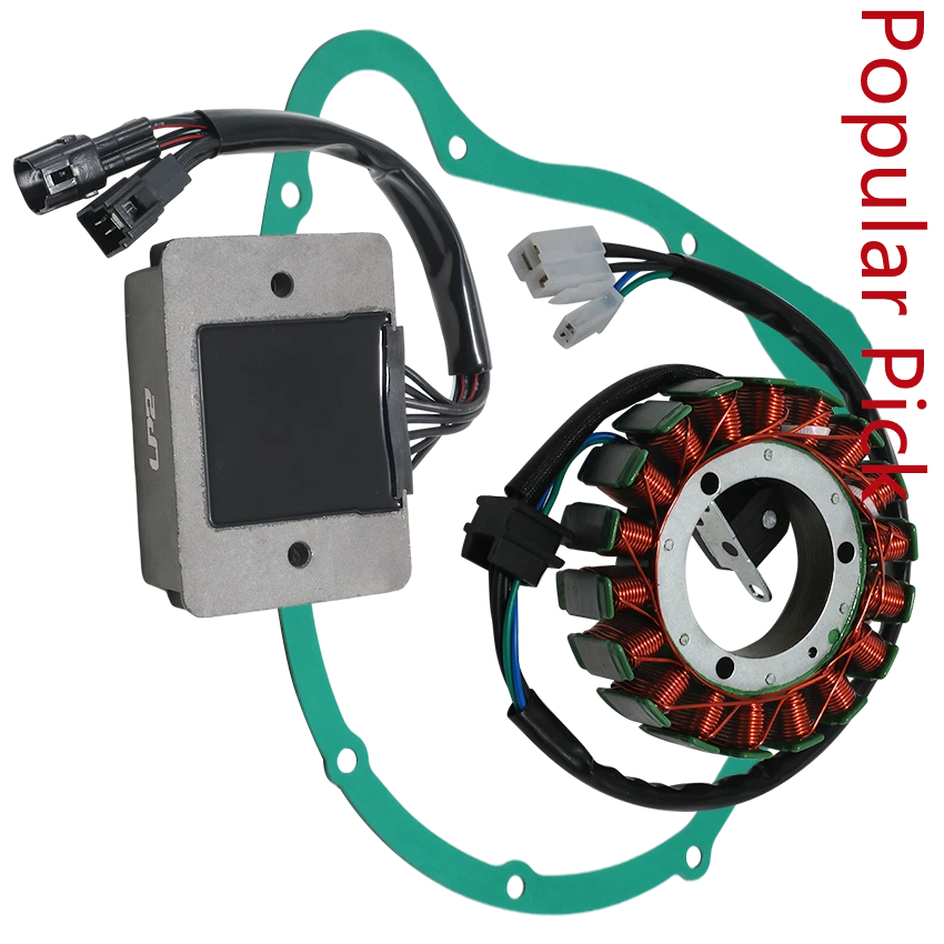 Estator + Regulador Rectificador + Junta para Suzuki Boulevard C90 C1500 C90T 2005-2009 Foto 3 de 4