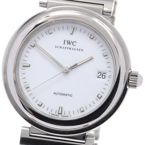 IWC SCHAFFHAUSEN Da Vinci IW352802 Date white Dial Automatic Men's Watch_870619