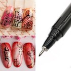 1PC Nail Art Graffiti Pen Waterproof Painting Drawing Liner Brush Manicure Tools