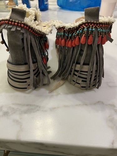 Rebecca White Women's Grey Embellished Funk Punk Sneakers for Women 40 9/9.5 - Picture 8 of 11