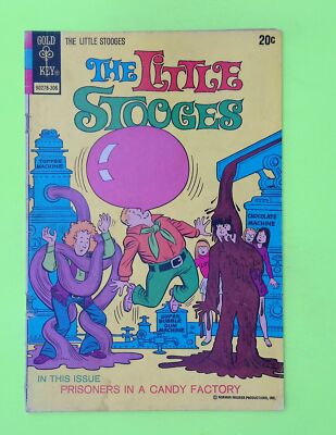 Little Stooges #4 1973 Gold Key Low Grade Comic Book L27-78