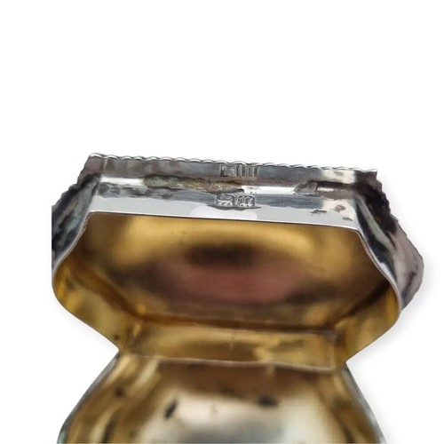 1919 Edwardian Sterling Silver English Box, Polygonal Shape, for Collect - Picture 8 of 11
