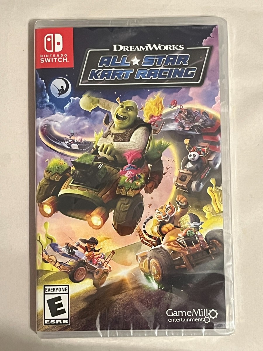 新品All-Star Kart Racing 任天堂 Switchシュリンク付き DreamWorks All-Star Kart Racing - Nintendo Switch - New and