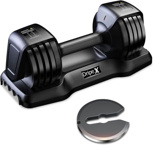 Dripex Adjustable Dumbbell 6.5/24.5KG 5-in-1 Weights set
