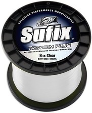 2 Spools Sufix Tritanium Plus Mono 1/4 lb Cop...