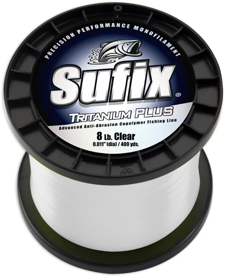 Sufix Tritanium Plus Mono 1lb spool Copolymer Fishing Line-Pick Color/Line Test - Image 4 of 4