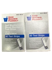 100 Good Neighbor True Metrix Blood Glucose Diabetic Test Strips Exp  11/2026+