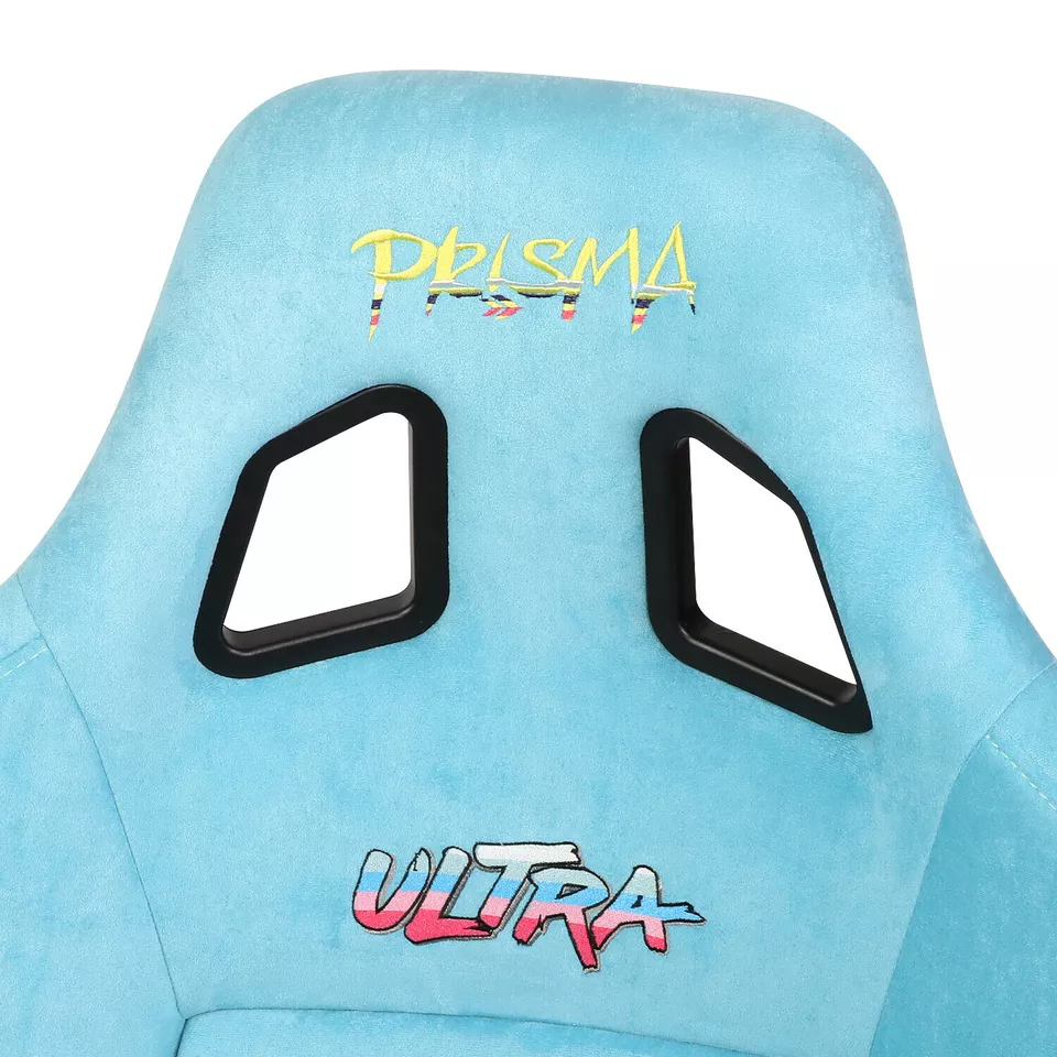 NRG innovations Alcantara Teal Prisma Fixed Back Bucket Seat FRP-302TEAL-ULTRA - Image 3 of 4
