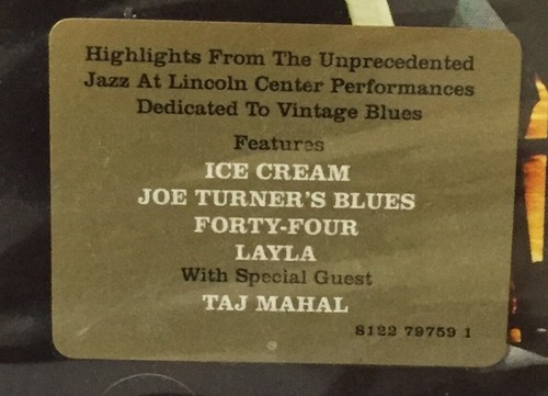 Wynton Marsalis & Eric Clapton Play The Blues CD Live From Jazz Lincoln Center - Foto 6 di 6