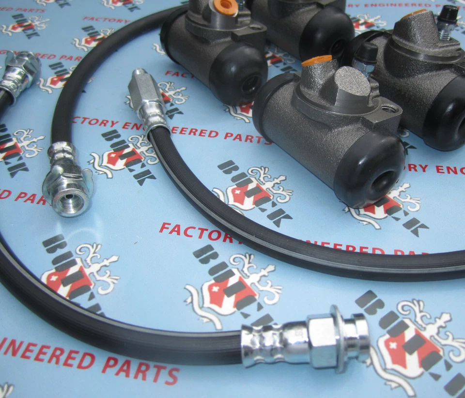 Kit de cilindros de rueda y manguera de freno Buick 1957. Carretera Special Century Super Limited Foto 3 de 4