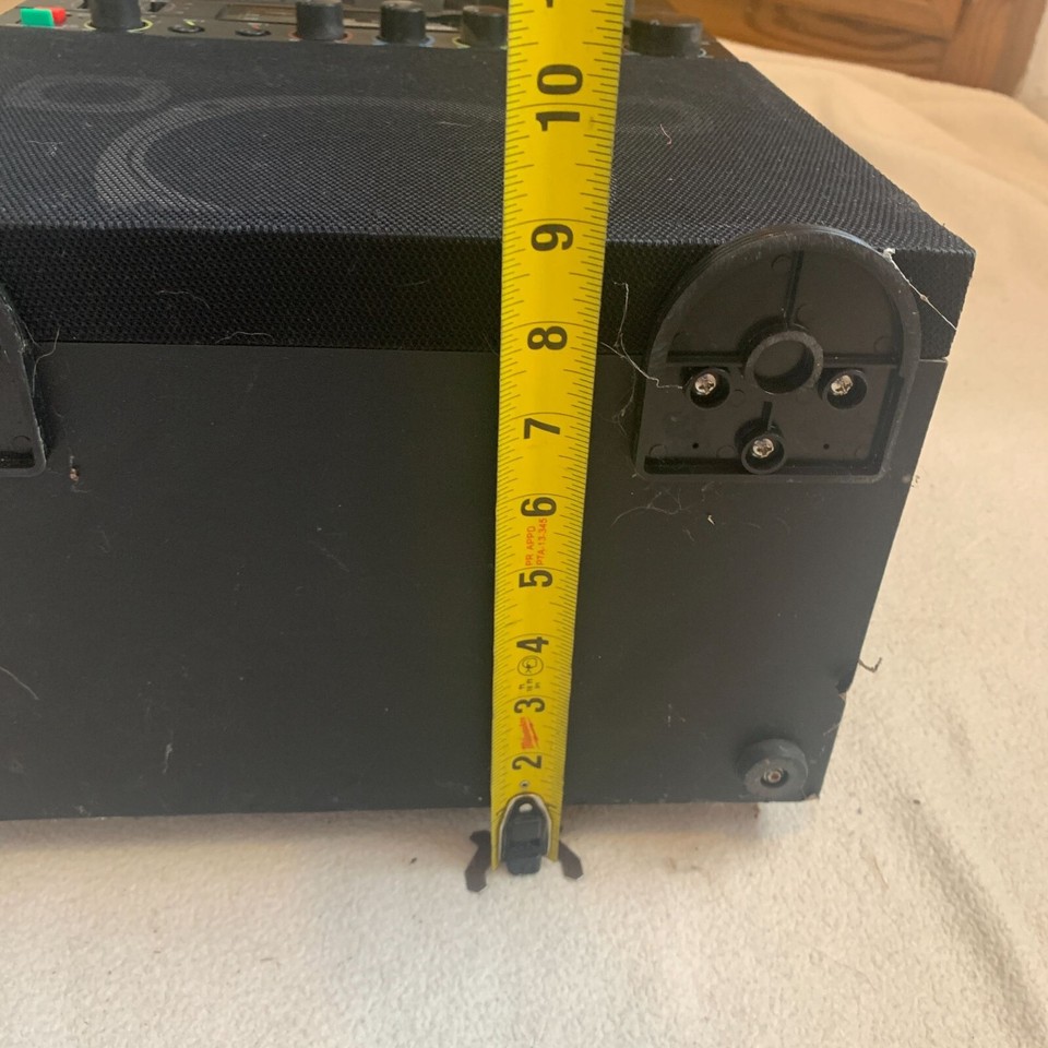 Machine à karaoké Venturer - Double lecteur cassette et radio