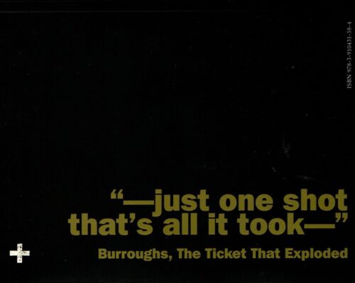 ONE SHOT: A BEAT GENERATION MYSTERY BY OLIVER HARRIS WILLIAM S BURROUGHS NEW!! - Picture 2 of 3