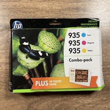 HP 935 3-pack Tri Color Cyan Magenta Yellow Original Ink Cartridges EXP Dec 2017