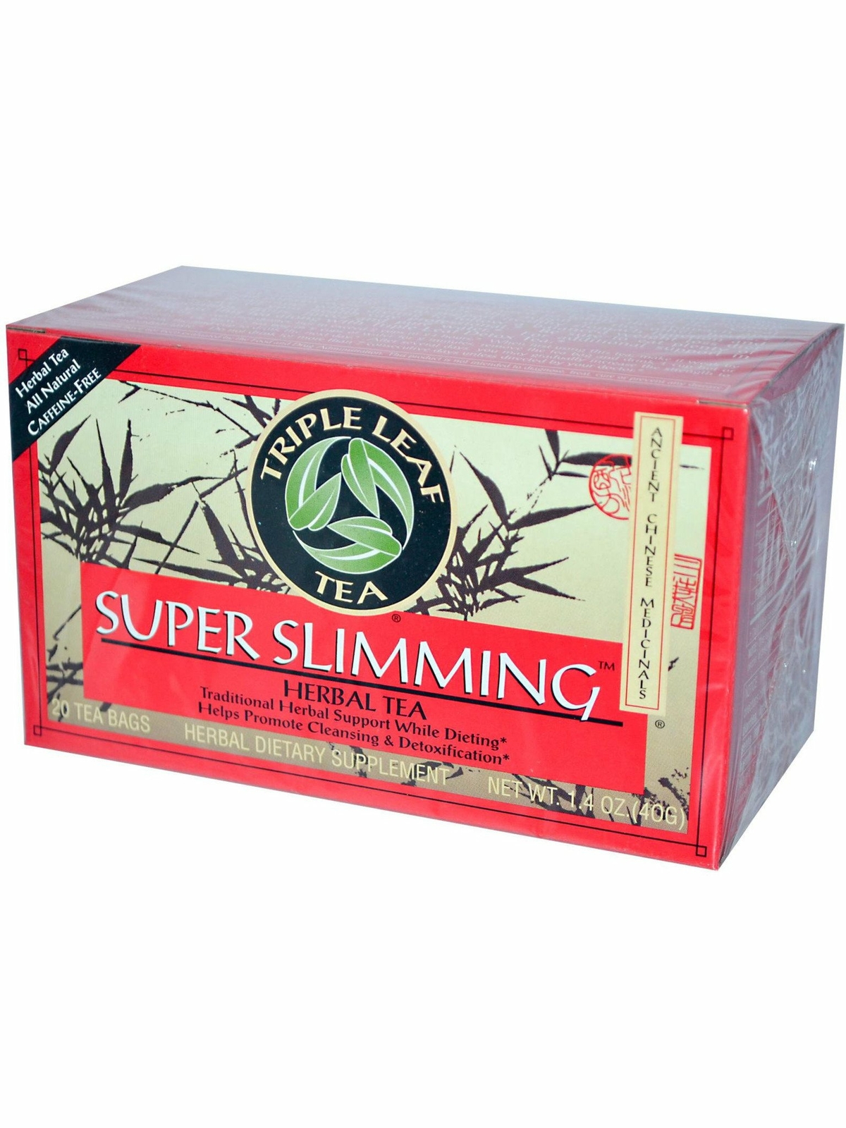 Triple Leaf Tea, Super Slimming Herbal Tea, 20 tea bags
