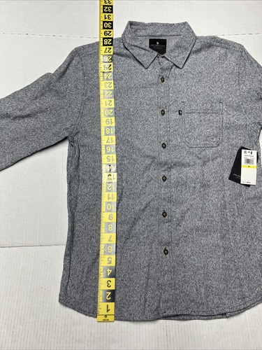 Abbigliamento cibo spazzatura flanella Adrien tessuto uomo medio esterno grigio Los Angeles - Foto 3 di 11