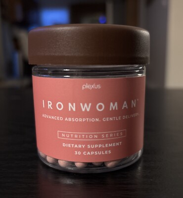 Plexus Ironwomen -30 Capsules- New Sealed EXP 08/2025