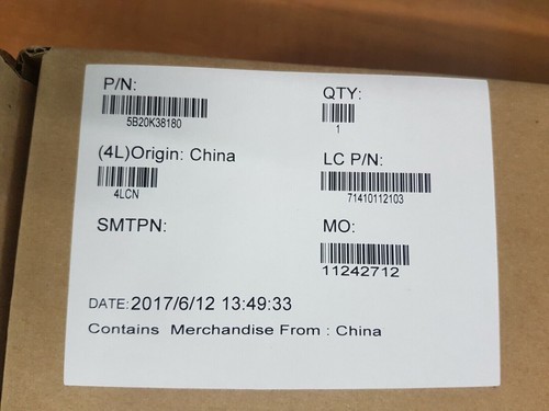 Laptop motherboard for Lenovo L30015ISKWIN I7-6500U V1GRTC FRU 5B20K38180 - Picture 3 of 4