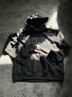 Supreme 20SS Gems Hooded Sweatshirt Hoody M Black Cotton | eBay UK supreme Gems Hooded Sweatshirt