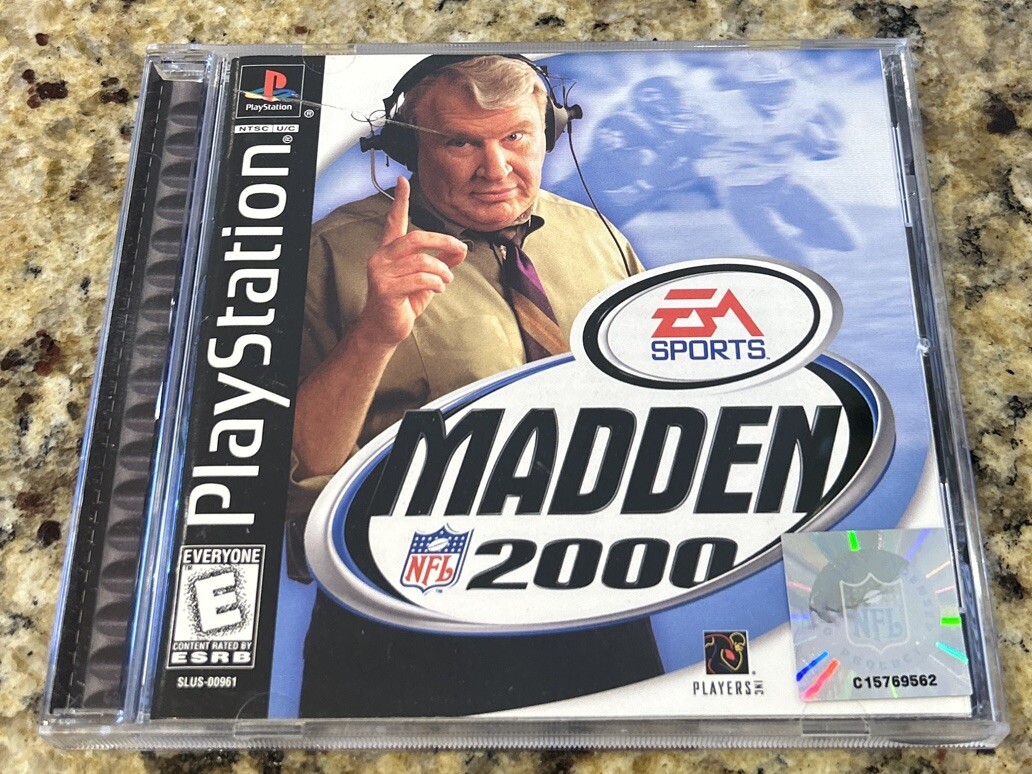 Madden NFL 2000 (Sony PlayStation 1, 1999) SLUS-00961 14633079784