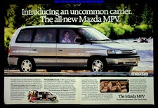 Mazda MPV Minivan 1988 Trade Print Magazine Ad Poster ADVERT