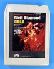 Neil Diamond Live At The Troubadour Gold 8-Track Cartridge - Working