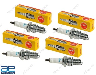 Genuine N G K Replacement Copper Core Spark Plug MR7C-9N 4 Unit