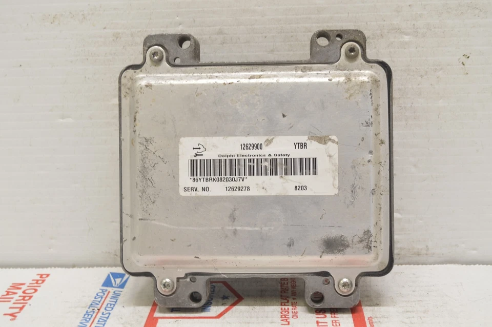 Chevrolet Tahoe 12629900 2008 2009 unidad de módulo de control del motor Ecm E63 014 Foto 2 de 4