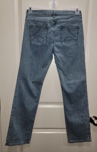 Simply Vera Vera Wang Womens Size 8 Blue Straight Medium Wash Stretch Denim Jean - Bild 2 von 3
