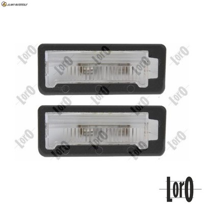 KENNZEICHENLEUCHTE 016-56-900LED FÜR FIAT DOBLO/Bus/Cargo OPEL COMBO/Tour/Box