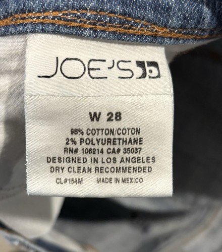 Jeans Joe's Boyfriend Jean effetto invecchiato elasticizzato taglio orlo grezzo donna 28 - Foto 7 di 7