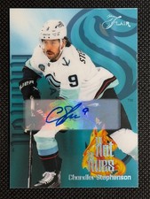 2025-26 Upper Deck Flair Hot Hues Chandler Stephenson Auto 16/99 #24 Kraken