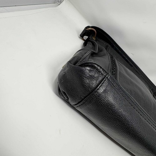 Bolso de hombro vintage Fortuna Valentino de cuero negro - Imagen 19 de 20