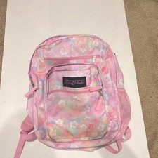 JanSport Big Student Backpack Neon Daisy Floral Print 02