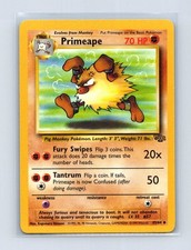Primeape 43/64 Uncommon Jungle Pokemon Unlimited Lightly Played on eBay
