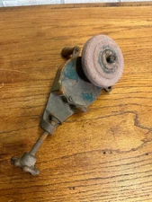 Vintage Hand Crank Bench Mount Grinder Sharpener Tool
