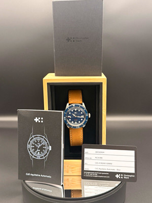 Christopher Ward C65 Aquitaine 41mm Blue Dial