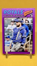 2026 Topps Heritage #199 CARTER JENSEN (RC) Base Light Purple Border Parallel