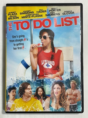#ad #ad The To Do List DVD 2013 Aubrey Plaza Rachel Bilson Bill Hader OOP $18.99